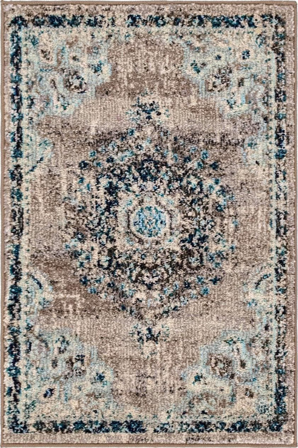 Unique Loom Green Penrose Rug - Modern Geometric Design In Rich Green For Stylish Living And Dining Spaces Gray  3143378-unique-loom