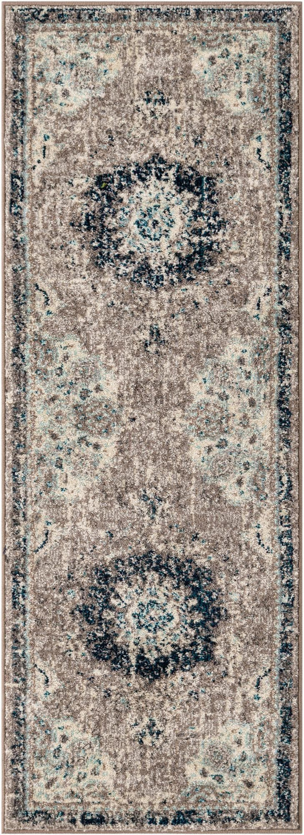 Unique Loom Green Penrose Rug - Modern Geometric Design In Rich Green For Stylish Living And Dining Spaces Gray  3143382-unique-loom