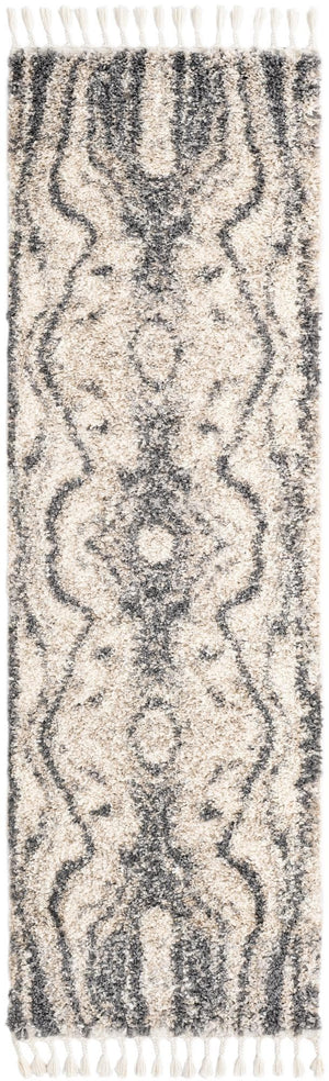 Unique Loom Gray 5' X 5' Hygge Shag Rug - Cozy, Plush Texture Adds Warmth And Style To Any Indoor Or Outdoor Space Gray  3143967-unique-loom