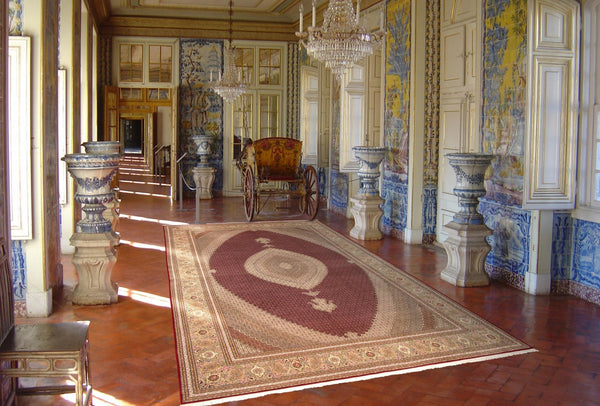 Pasargad Baku Collection Hand-knotted Silk & Wool Area Rug – Timeless Elegance For Your Home Decor   Mahi 11x17