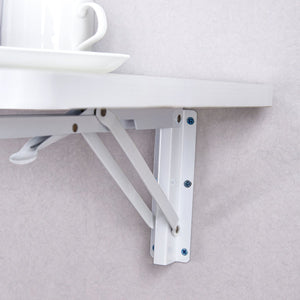 English Elm Laundry Wall-Mounted Folding Table - Space-Saving Workstation For Home, Garage, Office & More! W3226P278936