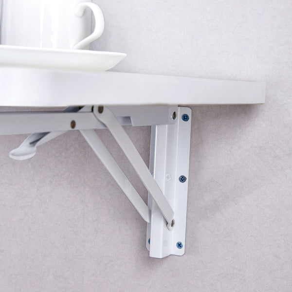 English Elm Laundry Wall-Mounted Folding Table - Space-Saving Workstation For Home, Garage, Office & More! W3226P278936