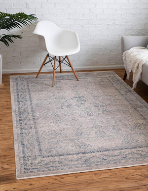 Unique Loom Ivory 2x3 Rug From Noble Collection - Elevate Your Space With Elegance And Durability Today! Ivory  3147900-unique-loom