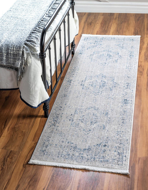 Unique Loom Ivory 2x3 Rug From Noble Collection - Elevate Your Space With Elegance And Durability Today! Gray  3147933-unique-loom