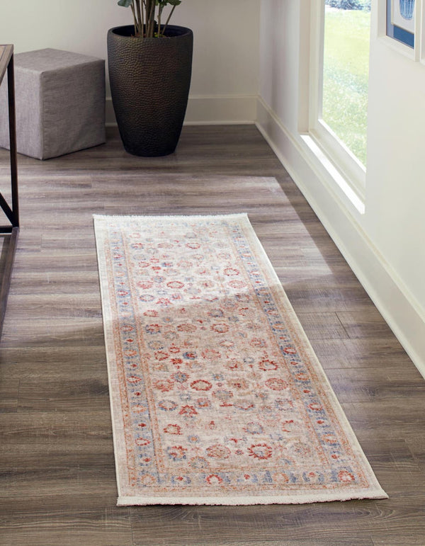 Unique Loom Ivory 2x3 Rug From Noble Collection - Elevate Your Space With Elegance And Durability Today! Ivory  3147943-unique-loom