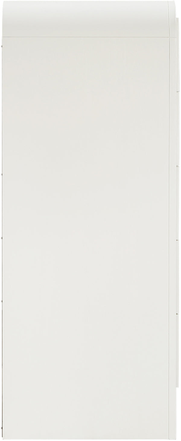 Fluted Cream Chest 314Cream-CH Meridian Furniture