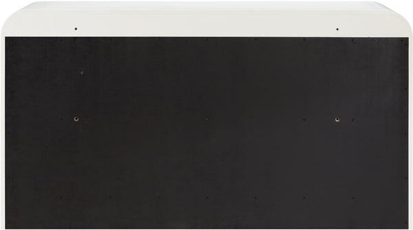 Fluted Cream Dresser 314Cream-D Meridian Furniture