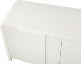 Fluted Cream Dresser 314Cream-D Meridian Furniture