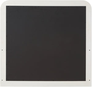 Fluted Cream Mirror 314Cream-M Meridian Furniture