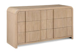 Fluted Natural Dresser 314Natural-D Meridian Furniture