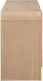 Fluted Natural Dresser 314Natural-D Meridian Furniture