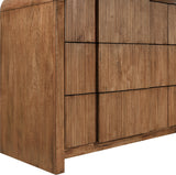 Fluted Walnut Dresser 314Walnut-D Meridian Furniture