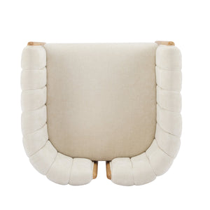 English Elm Christopher Knight Home® - Dining Chairs Set of 2 | Modern Bouclé Upholstered Seating with Rubberwood Frame, Durable 225lb Capacity Beige,Natural N779P341494B