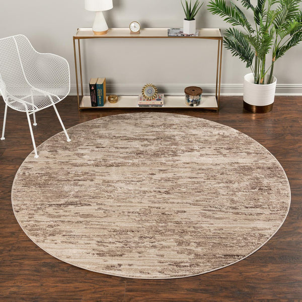 Unique Loom Brown 2' X 6' Oasis Runner Rug - Enhance Your Home Decor With Earthy Elegance And Durability Brown  3154228-unique-loom