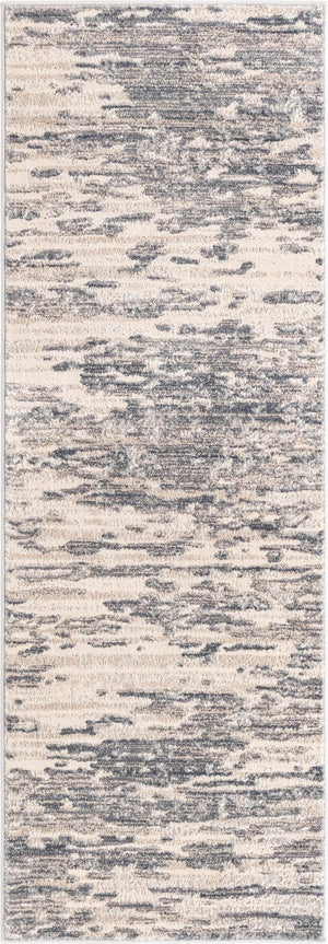 Unique Loom Brown 2' X 6' Oasis Runner Rug - Enhance Your Home Decor With Earthy Elegance And Durability Gray  3154243-unique-loom