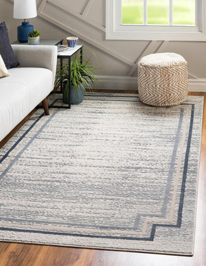 Unique Loom Gray 2' X 3' Oasis Rug - Elegant Neutral Gray Area Rug For Stylish Home Décor & Comfort Enhancements Gray  3154400-unique-loom