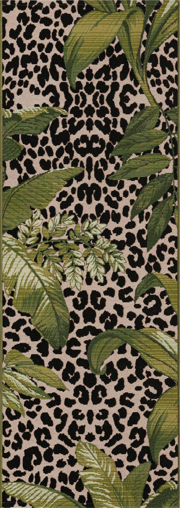 Unique Loom Multi Vibrant 2' X 3' Outdoor Botanical Rug - Lively Nature-inspired Design For Patios & Gardens Green  3157963-unique-loom