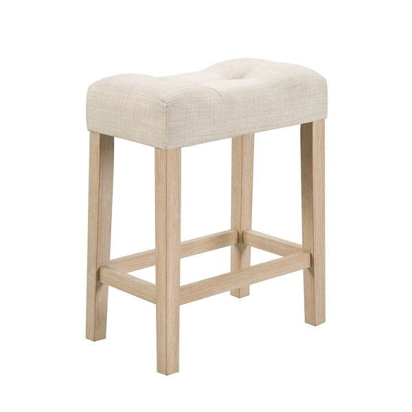 English Elm 4 Rustic Bar Table Set with Built-In Power, USB & Type-C, Water-Resistant Wood Grain Top, 59" L x 35.5" H Light Oak W1998P324485