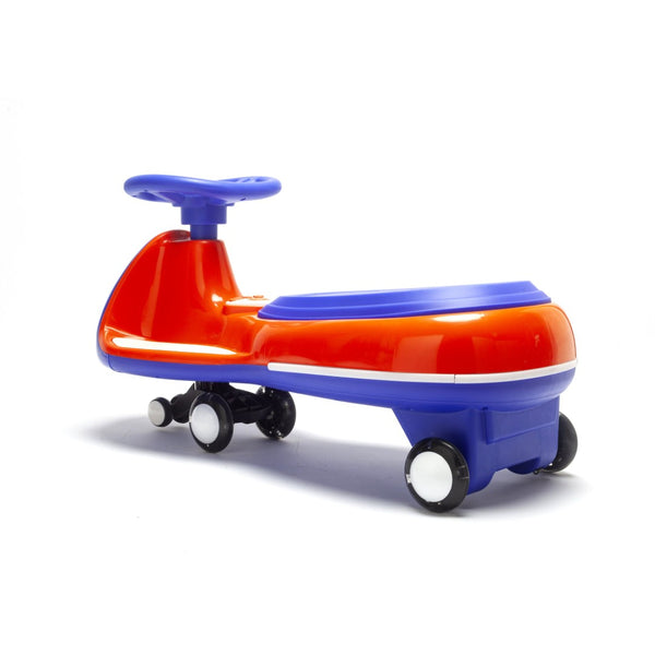 English Elm 12v Kids Ride on Twist Car with Dual Motors Led Wheels Bluetooth and Learning Content W1760P384599