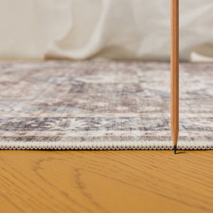 English Elm Premier Flatweave Brown Area Rug Low Pile High Traffic Living Room Floor Accent B186P479393
