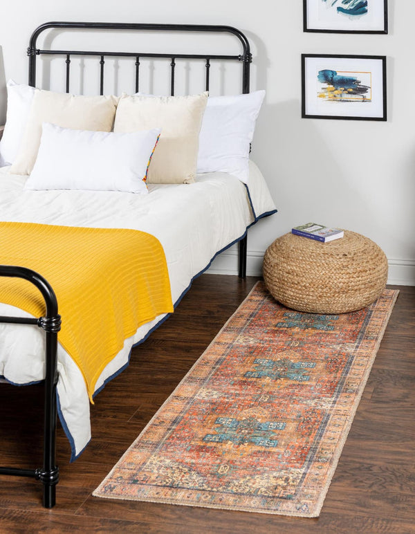 Unique Loom Charcoal Timeless 2' X 3' Area Rug - Versatile Deep Color Design For Modern And Traditional Spaces Red  3161345-unique-loom