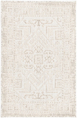 Unique Loom Rust Outdoor Aztec Rug In Vibrant Rust Red – Perfect Cultural Flair For Patios And Entryways Gray  3162403-unique-loom