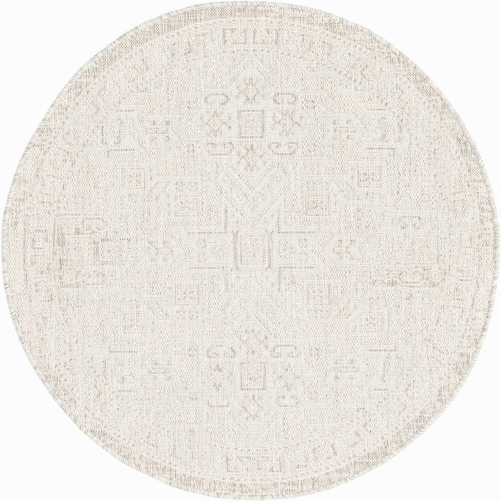 Unique Loom Rust Outdoor Aztec Rug In Vibrant Rust Red – Perfect Cultural Flair For Patios And Entryways Gray  3162407-unique-loom