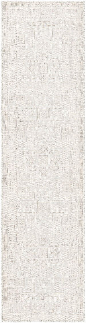 Unique Loom Rust Outdoor Aztec Rug In Vibrant Rust Red – Perfect Cultural Flair For Patios And Entryways Gray  3162418-unique-loom