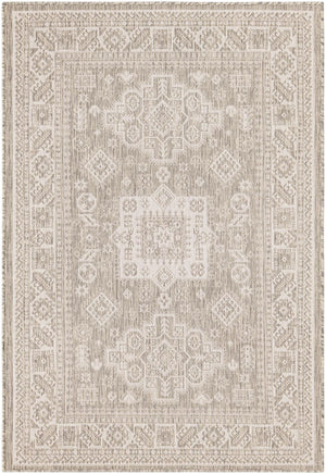 Unique Loom Blue Outdoor Aztec Rug – Durable 3' X 5' Design For Stylish Patios, Porches, And Sunrooms Gray  3162590-unique-loom