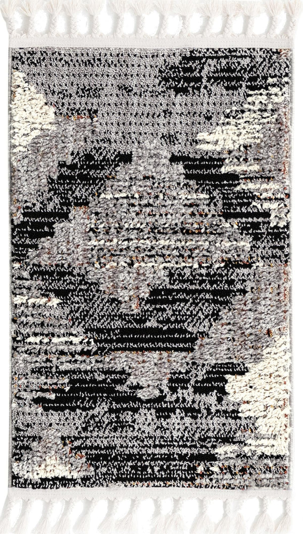 Unique Loom Fossil Gray 2' X 6' Cherokee Runner - Stylish, Durable Hallway Accent For Timeless Home Décor Gray  3163614-unique-loom