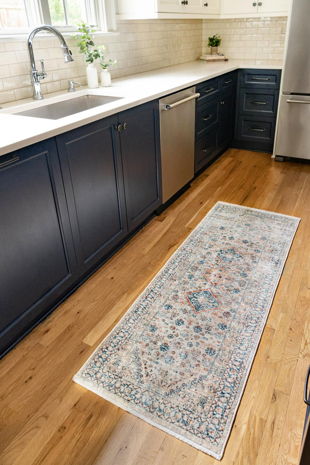 Unique Loom Multi 2' X 4' Newport Runner - Vibrant Multi-color Design For Stylish Entryways And Hallways Multi  3164498-unique-loom