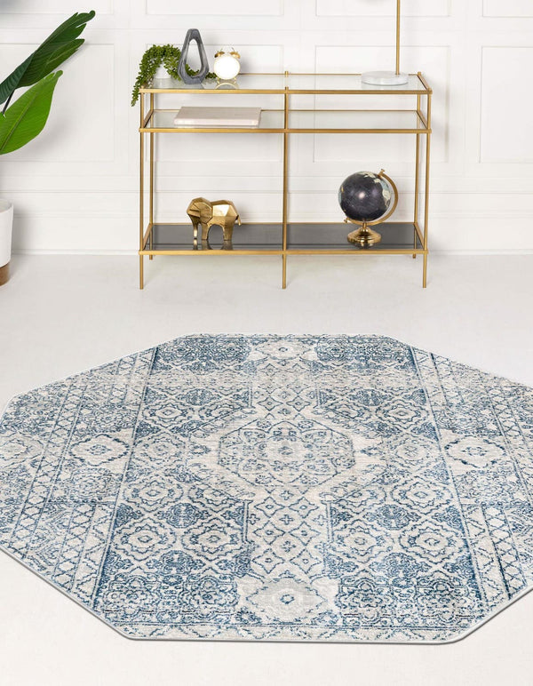 Unique Loom Gray Newport Runner 2' X 8' - Stylish And Durable Hallway Solution For Modern Entryways And Decor Gray  3164643-unique-loom