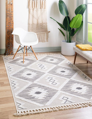 Unique Loom Sandy Elegant 3' Round Arlo Rug - Cozy Neutral Décor Accent For Any Home Style And Space Beige  3165586-unique-loom