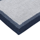 Madison Park Amherst Transitional Cotton Tufted Bath Rug MP72-6205 Navy