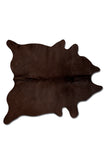 Homeroots 72" X 84" Chocolate Cowhide - Rug Chocolate Cowhide 316707