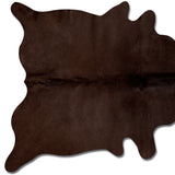 Homeroots 72" X 84" Chocolate Cowhide - Rug Chocolate Cowhide 316707