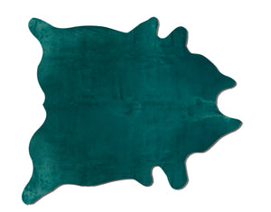 Homeroots 72" X 84" Verde Cowhide - Rug Verde Cowhide 316713