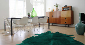 Homeroots 72" X 84" Verde Cowhide - Rug Verde Cowhide 316713