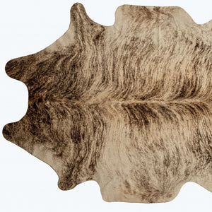 Homeroots 72" X 84" Zebu Cowhide - Rug Zebu Cowhide 316714
