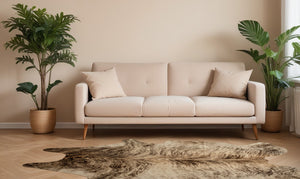 Homeroots 72" X 84" Zebu Cowhide - Rug Zebu Cowhide 316714