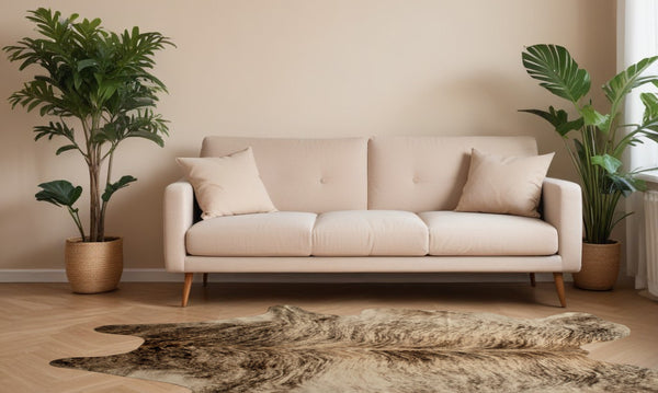 Homeroots 72" X 84" Zebu Cowhide - Rug Zebu Cowhide 316714