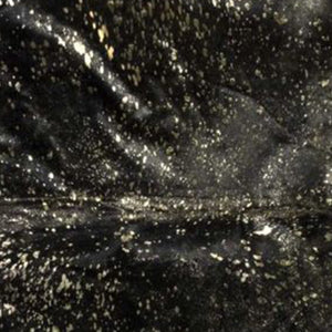 Homeroots 72" X 84" Chocolate And Gold Cowhide - Area Rug Chocolate,Gold Cowhide 316717