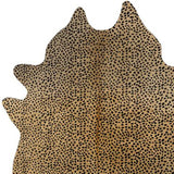 Homeroots 72" X 84" Cheetah Cowhide - Rug Cheetah Cowhide 316719