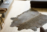 Homeroots 72" X 84" Leopard Cowhide - Rug Leopard Cowhide 316720