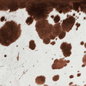 Homeroots 72" X 84" Brown White Cowhide - Rug  Cowhide 316747