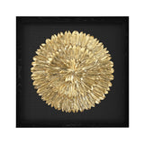 Gold Feather Dimensional Wall Art