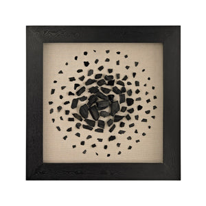 Black and White Carbon Dimensional Wall Art 3168-025 Elk Home