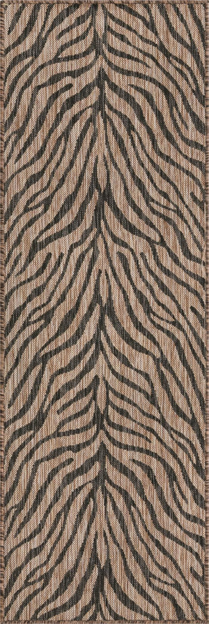 Unique Loom Natural 2' X 8' Outdoor Safari Runner - Enhance Your Patio With Earthy Elegance And Rustic Charm Natural  3168127-unique-loom