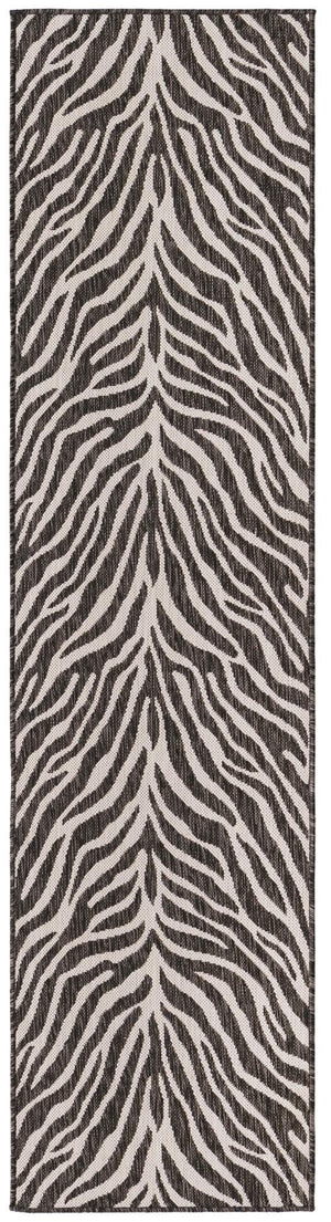 Unique Loom Natural 2' X 8' Outdoor Safari Runner - Enhance Your Patio With Earthy Elegance And Rustic Charm White  3168154-unique-loom