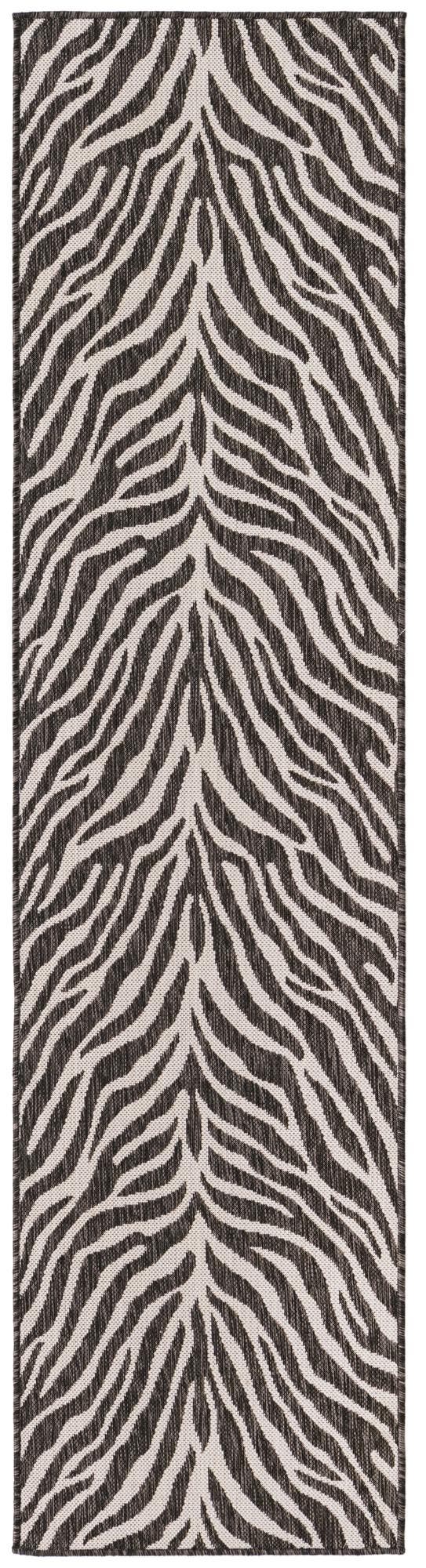 Unique Loom Natural 2' X 8' Outdoor Safari Runner - Enhance Your Patio With Earthy Elegance And Rustic Charm White  3168154-unique-loom